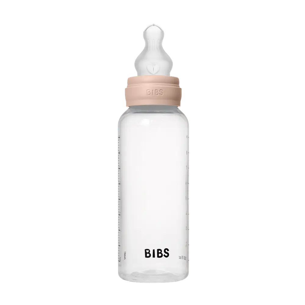 Nappflaska Baby Silikon 1-pack 270ml Medium Flow - Blush | Baby & Barn - Äta - Nappflaskor | BabyMode