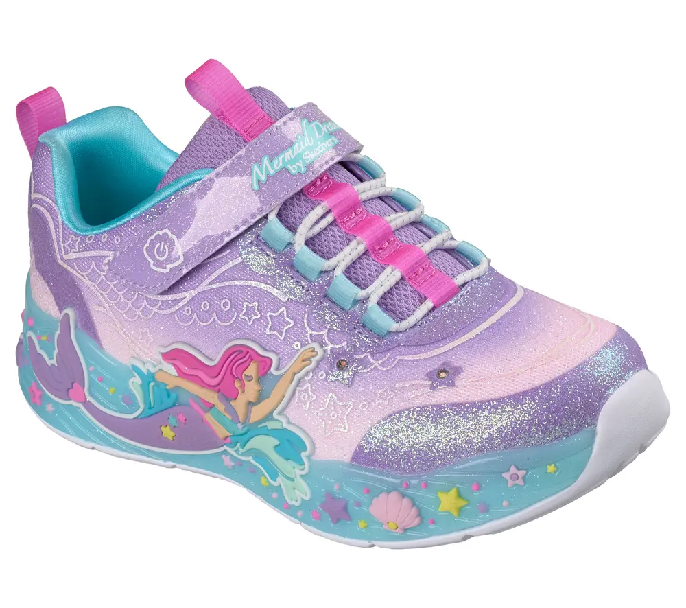 Skechers Sneakers Mermaid Dreams - LVMT - 31 | Barnskor - Sneakers - Sneakers med lampor | BabyMode