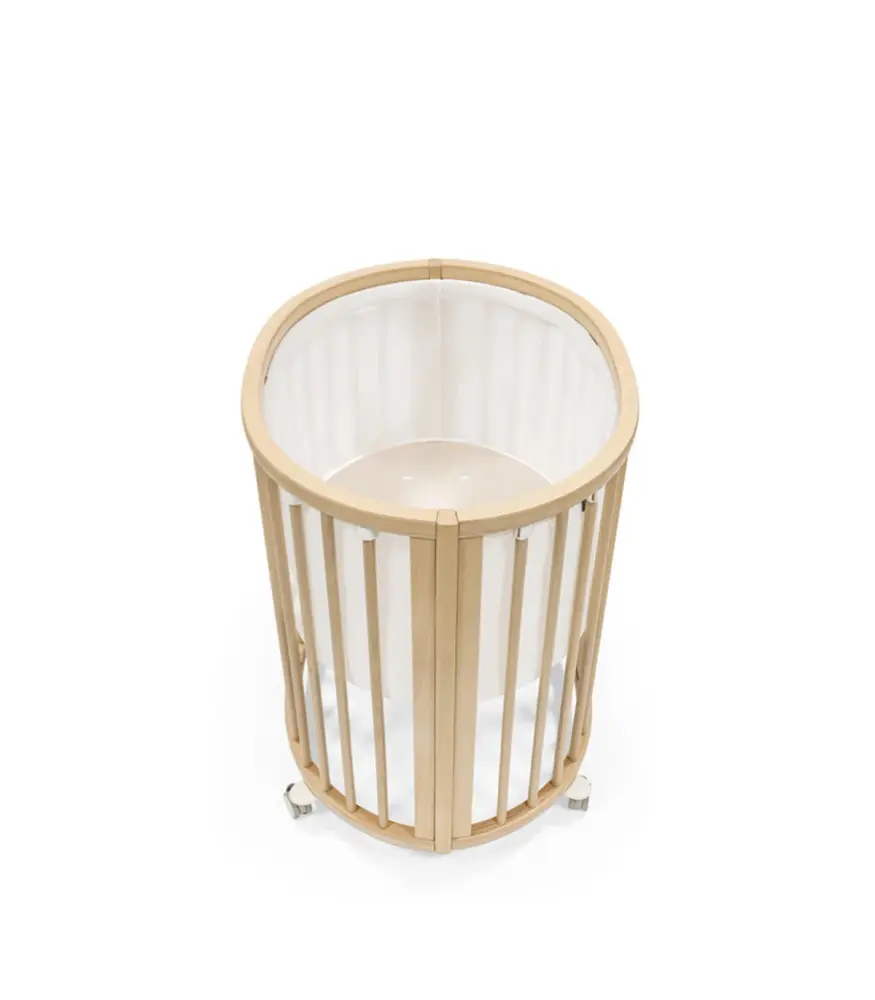 Stokke® Sleepi Mini V3 Spjälskydd - White | Barnrum - Textilier - Spjälsängsskydd | BabyMode
