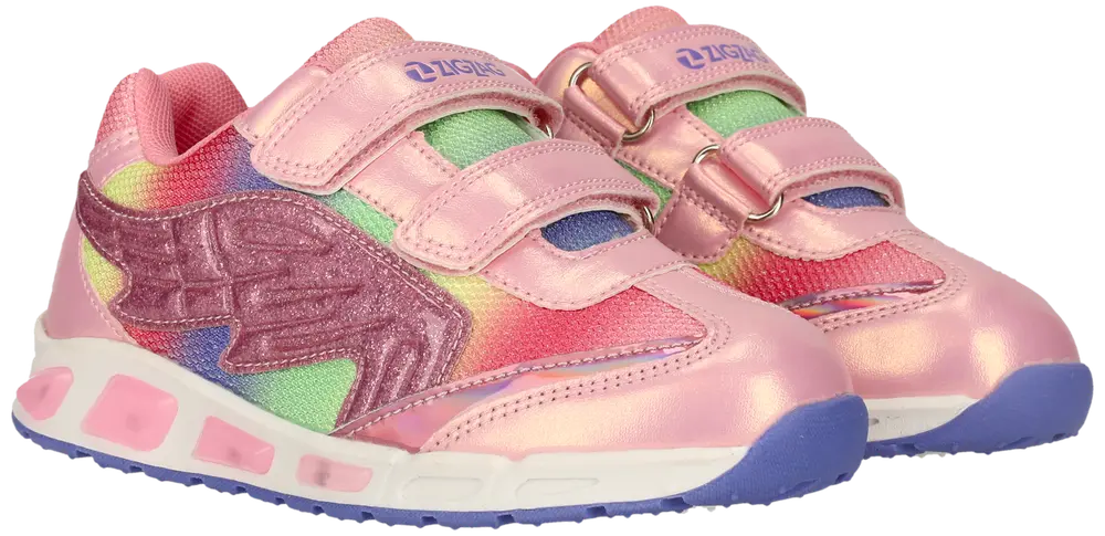 Roseau sneakers med ljus - Begonia Pink - 32 | Barnskor - Sneakers - Sneakers med lampor | BabyMode