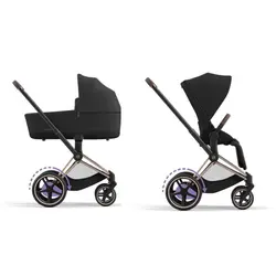 Cybex E-Priam Duovagn - Rosegold/Black