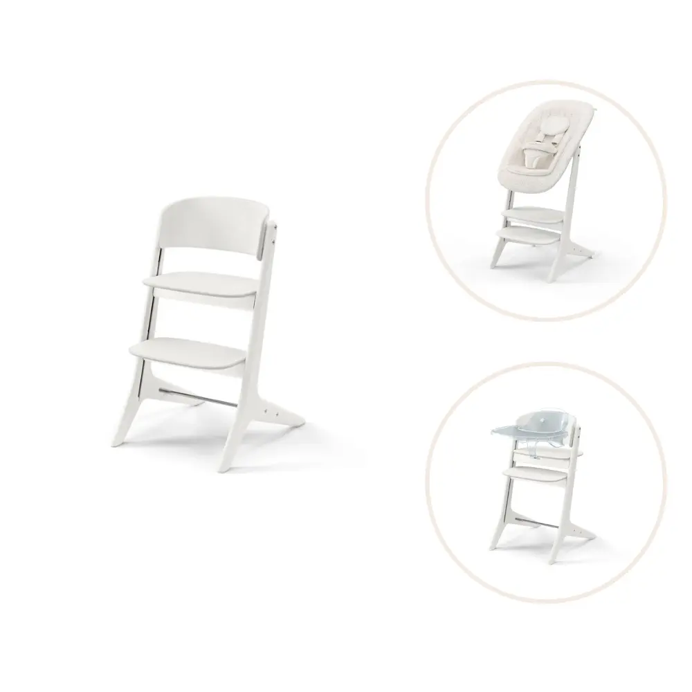 Cybex Lemo Platinum 4in1 Set Barnstol - White