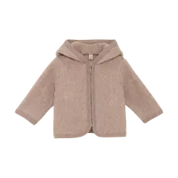 Jacka m. Öron, bomullsfleece - Savannah Melange | Kläder - Ytterplagg - Softshell & fleece - Fleece | BabyMode