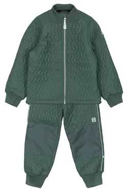 Termoset Fleece Set - Balsam green | Kläder - Ytterplagg - Termokläder | BabyMode