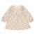 Müsli Cornflower Klänning m. Volanger - Oak/Walnut/Mauve