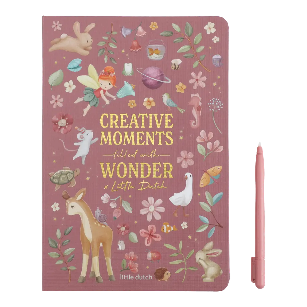 Little Dutch Ritplatta - Rosa - Safari Friends