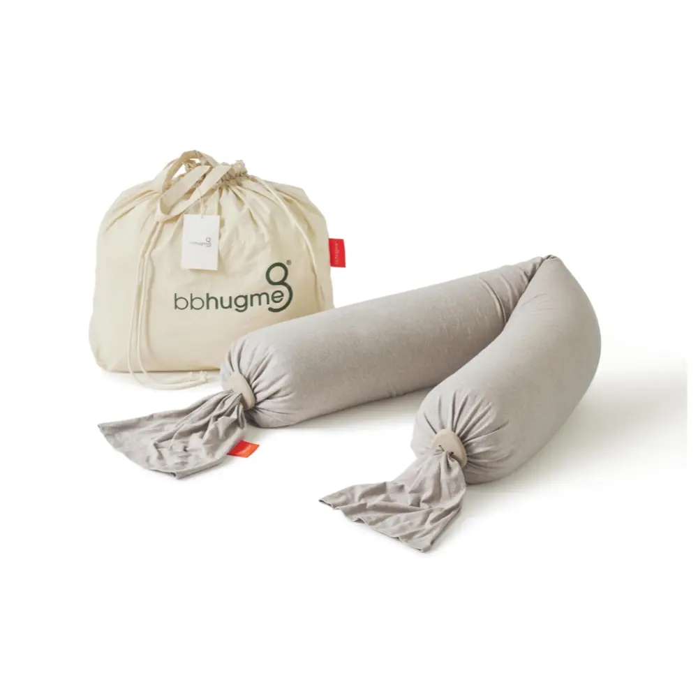 Bbhugme Gravid Och Amningskudde - Seashell Beige | Graviditet & Amning - Gravidkuddar | BabyMode