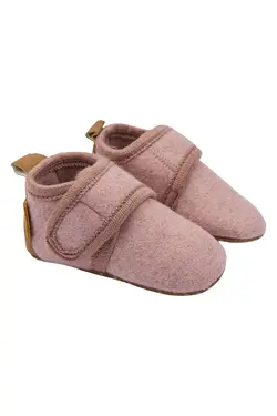 Lära-gå-skor Felt - Adobe Rose | Barnkläder - Barnskor - Lära-gå-skor & prewalkers | BabyMode