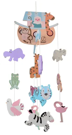 Noahs Ark Mobil | Barnrum - Inredningsdetaljer - Sängmobiler - Dekorativa mobiler | BabyMode