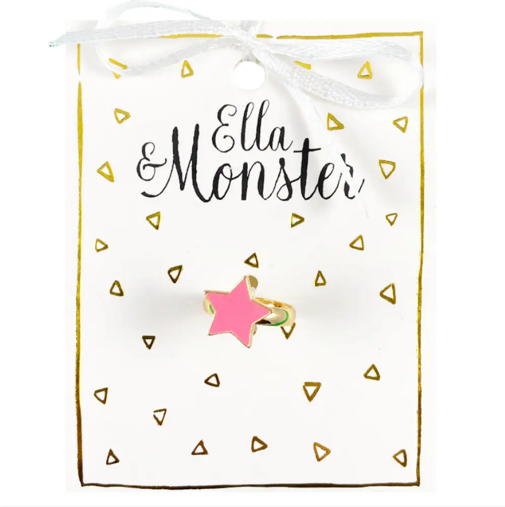 Ring Pink Star | Barnkläder - Temakläder - Festkläder & tillbehör | BabyMode