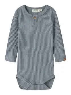 Rajo Mal Långärmad Body - Tradewinds | Kläder - Bodys & overaller - Långärmad body | BabyMode