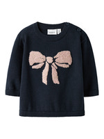 Rebow Stickad Tröja - Navy Blazer