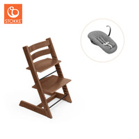 Tripp Trapp Stol bok & Newborn Set - Warm brown