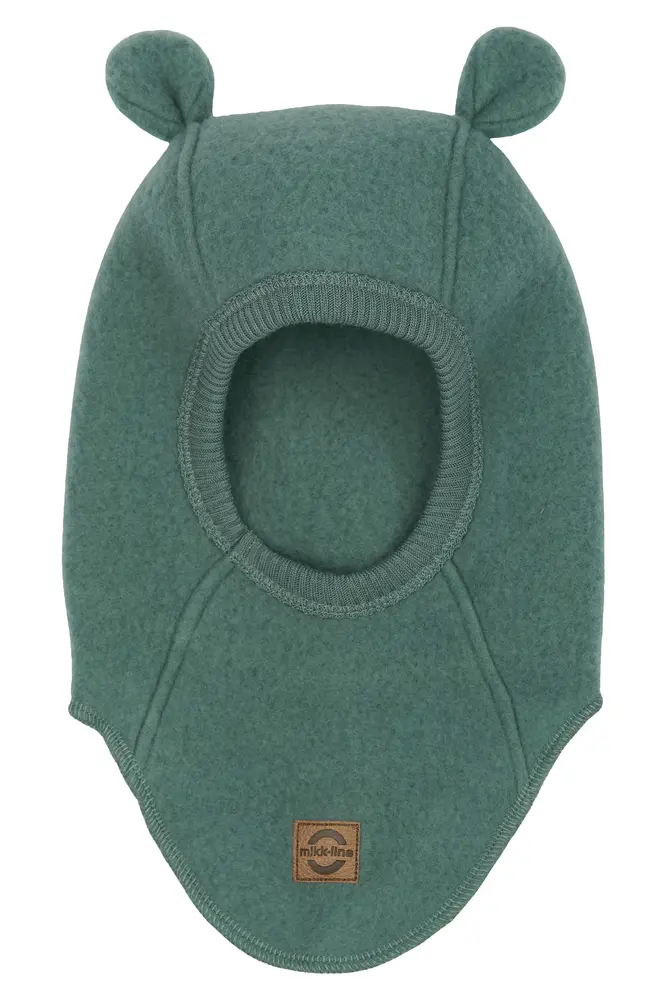Balaclava med Öron - Balsam Green - 50-56 CM