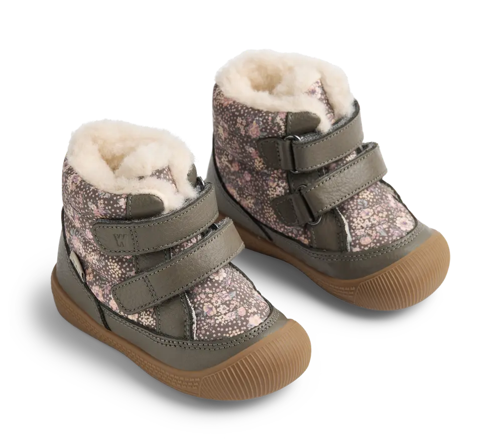 Wheat Daxi Vinterkängor Tex - Dry Wood Snow Flowers - 20