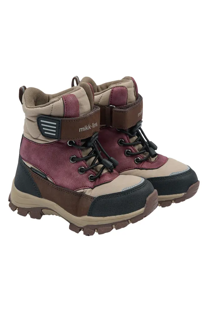 Mikk-Line Vinterstövlar Tex Velcro - Chinchilla - 29