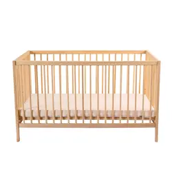 Spjälsäng 60X120 cm - Natur | Barnrum - Barnsängar & vaggor - Spjälsängar | BabyMode