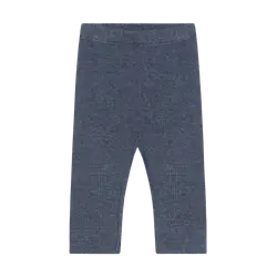 Leggings Melange Rib - Vintage Indigo Melange | Kläder - Underdelar - Leggings | BabyMode