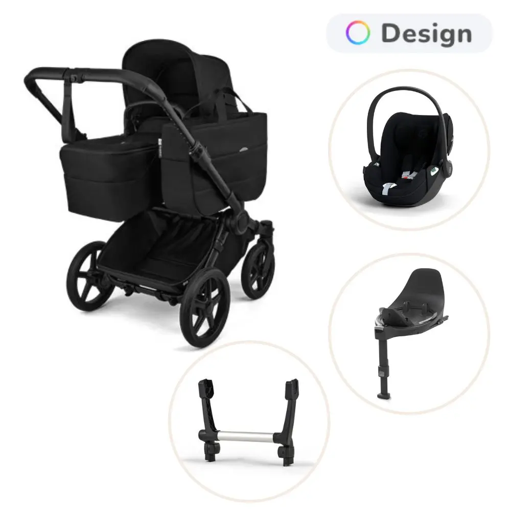 Bugaboo Donkey 6 Barnvagn Heritage Black