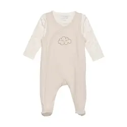 Set Body med Sparkdräkt - Oatmeal | Kläder - Set & Multipack - Bodys | BabyMode