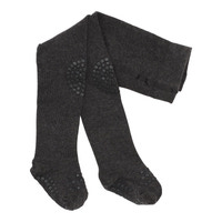 Kravle Strømpebukser Bambus - Dark grey melange