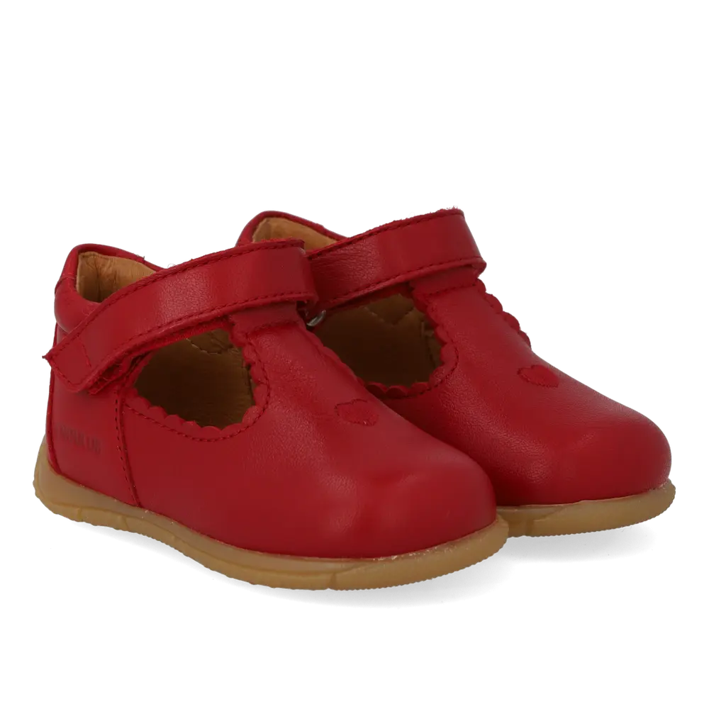 Angulus Sandaler m. Hjärtan - Cranberry - 20 | Barnkläder - Barnskor - Sandaler | BabyMode