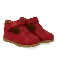 Angulus Sandaler m. Hjärtan - Cranberry