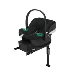 Aton B2 I-size inkl. Base ONE - Volcano Black | Bilbarnstolar - Babyskydd 0-13 Kg | BabyMode