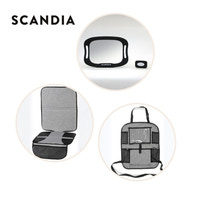 Bilpaket – Spegel, sätesskydd och förvaringsficka