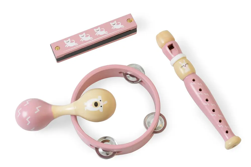 Musikset - Pink | Leksaker - Kreativ lek - Musikaliska leksaker | BabyMode