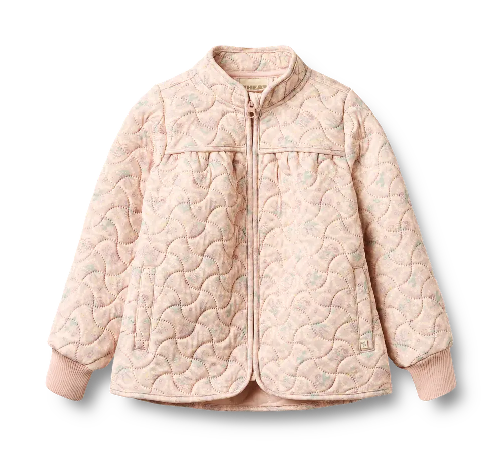 Wheat Termojacka Thilde - Heart Flowers - 104 | Barnkläder - Ytterplagg - Termokläder | BabyMode