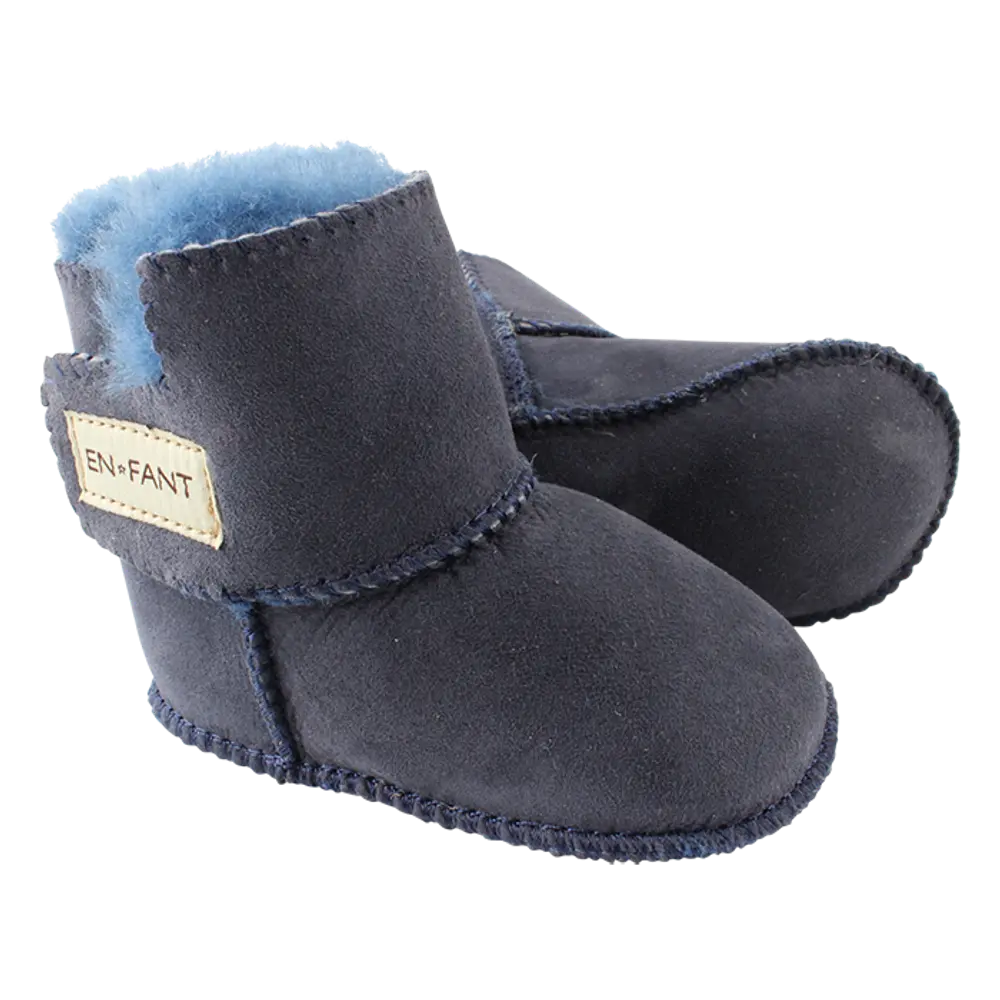 Fårskinnstofflor - Tan - S | Barnskor - Inneskor & tofflor - Tossor | BabyMode