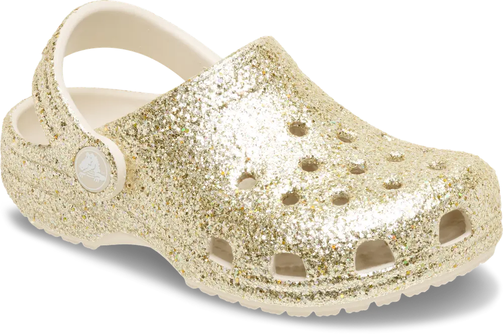 Classic Chunky Glitter Clog T - Sandstone - 24/25 | Barnskor - Sandaler - Sandaler med sluten tå | BabyMode