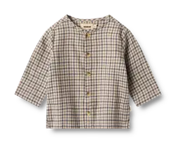 Skjorta Shelby - Blue Check | Kläder - Toppar - Skjortor - Skjortor | BabyMode