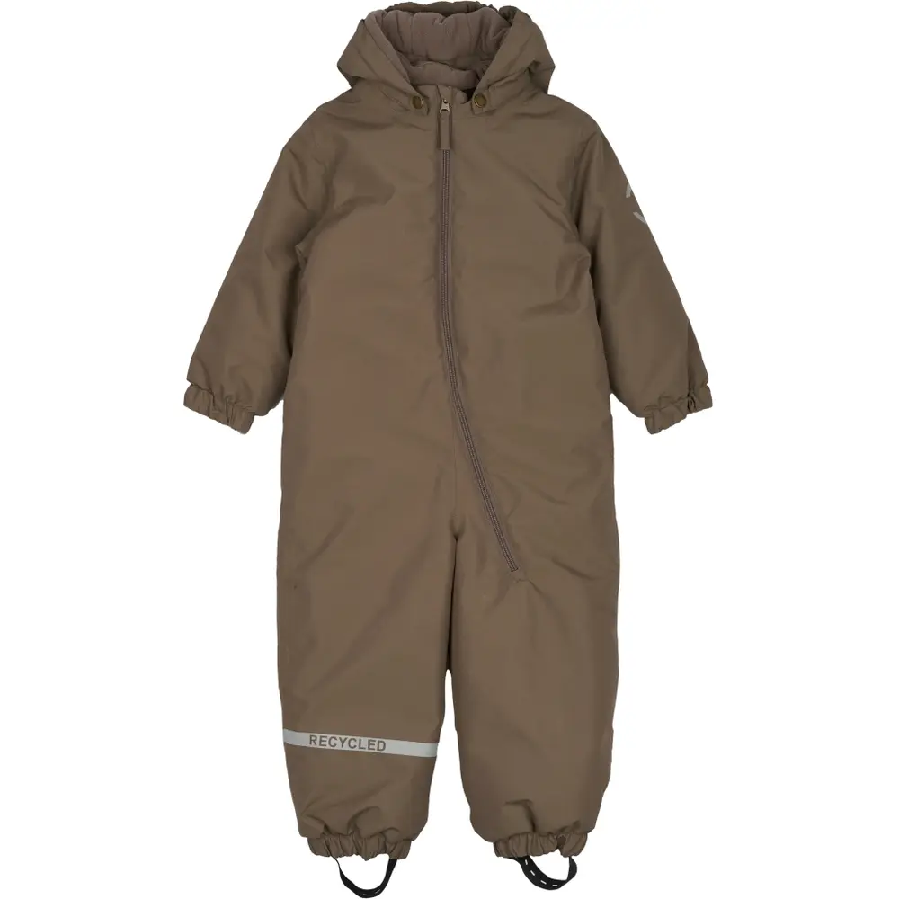 Mikk-Line Vinteroverall Solid - Chocolate Chip - 80