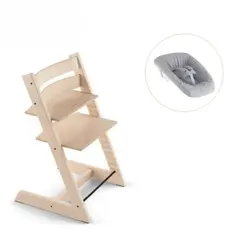 Tripp Trapp Stol bok & Newborn Set - Natural | Baby & Barn | BabyMode