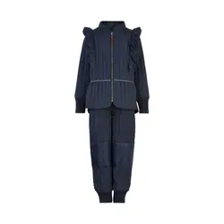 Termoset med Volang - Blue Night | Kläder - Ytterplagg - Termokläder | BabyMode