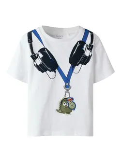 Henni T-Shirt - Bright White | Barnkläder - Toppar - T-shirts & toppar | BabyMode