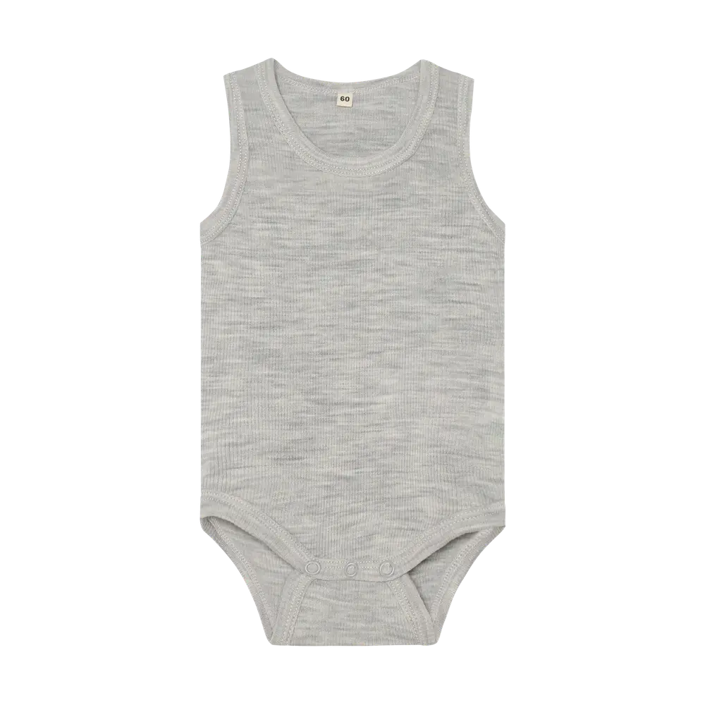 BeKids Ullbody Utan Ärmar - Alloy Melange - 50