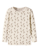 Lil' Atelier Noel Långärmad Slim Body - Turtledove