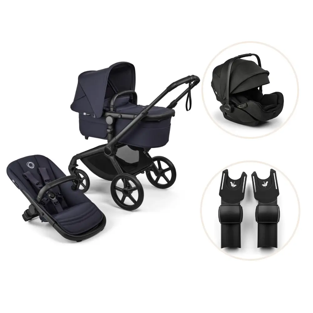 Bugaboo Fox 5 Renew Barnvagn - Deep Indigo/Black