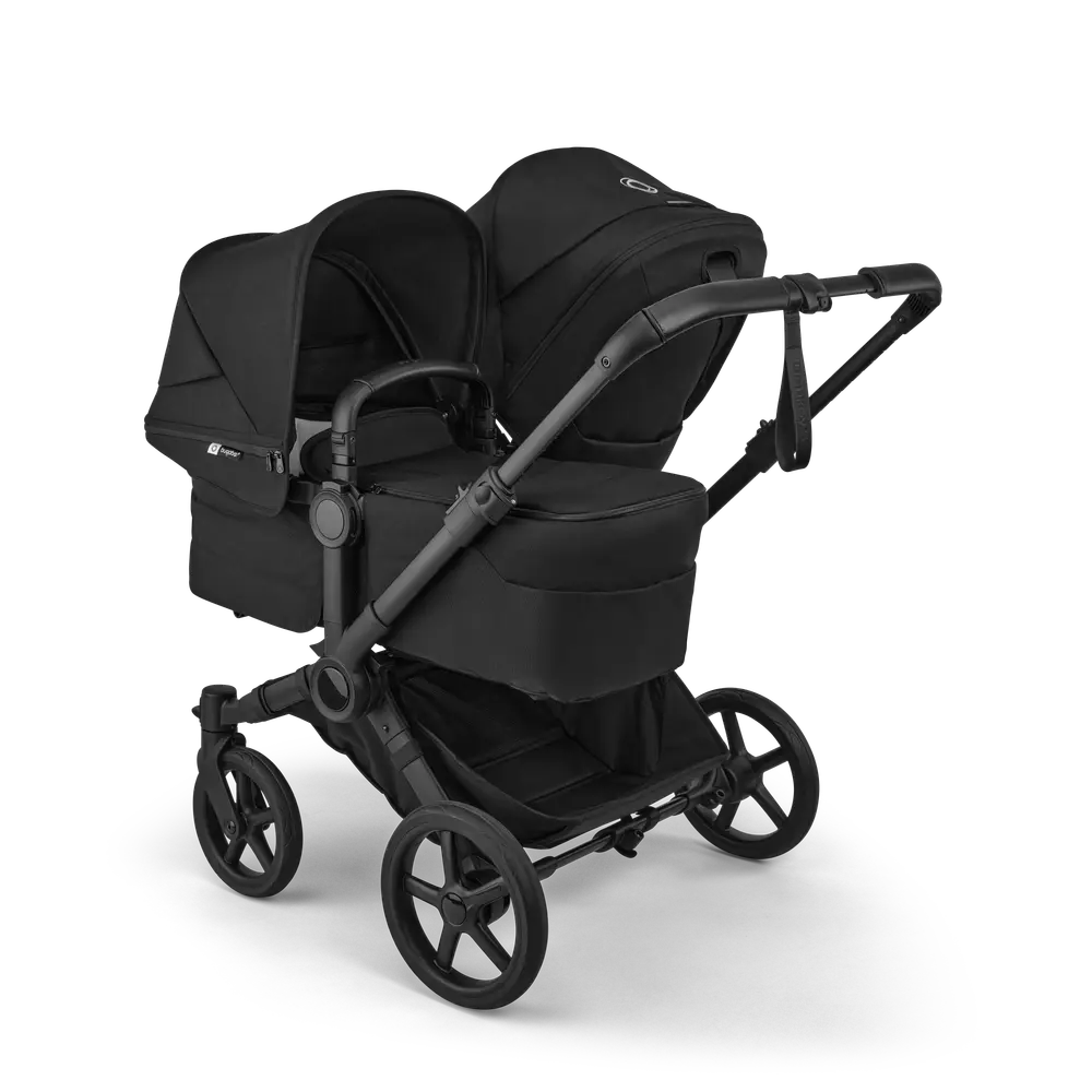 Bugaboo Donkey 6 Syskonvagn - Heritage Black | Barnvagnar - Syskon- & tvillingvagnar - Syskon/tvillingvagnar | BabyMode