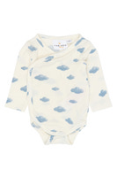 The New Siblings Vireo Långärmad Modal Wrap Body - Gardenia 