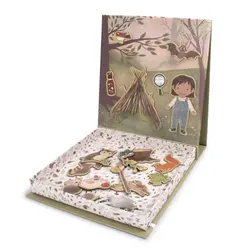 Magnetlek I skogen | Leksaker - Kreativ lek - Magnetiskt lekset | BabyMode