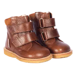 Tex-Stövlar Med Velcro - Cognac | Skor - Stövlar - Vinterkängor | BabyMode