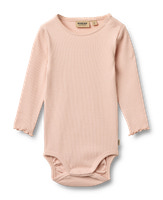 Långärmad Body Regitze - Powder