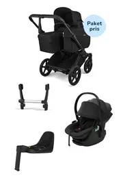 Bugaboo Donkey 6 barnvagnspaket med Thule Maple bilbarnstol inkl. bas & adapter