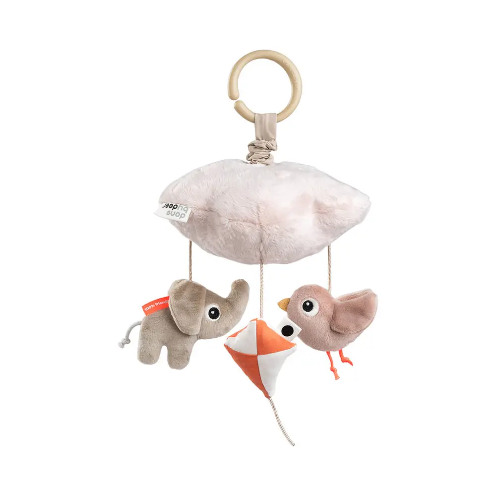 Done By Deer Musikmobil - Playground Powder | Leksaker - Babyleksaker - Musikmobiler | BabyMode