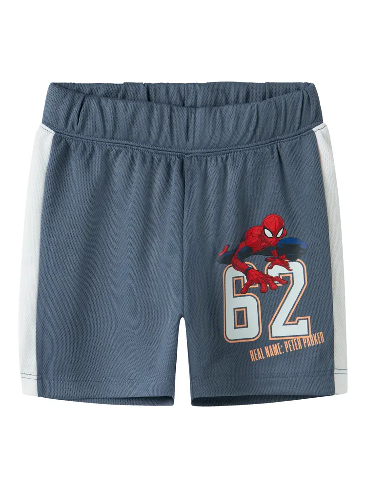 Anri Spiderman Shorts - Vintage indigo - 116 | Barnkläder - Underdelar - Shorts | BabyMode