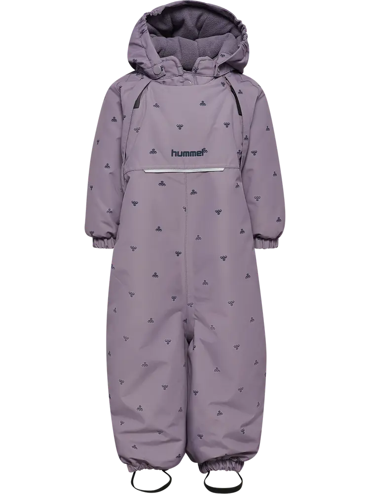 Hummel Vinteroverall m. Tryck - Gray Ridge - 98